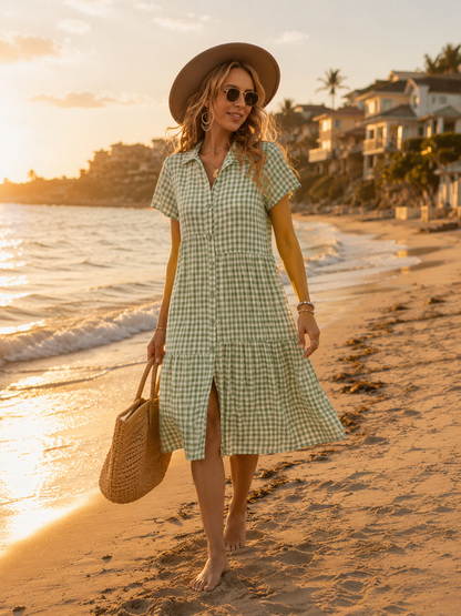 Robe d'été mi-longue