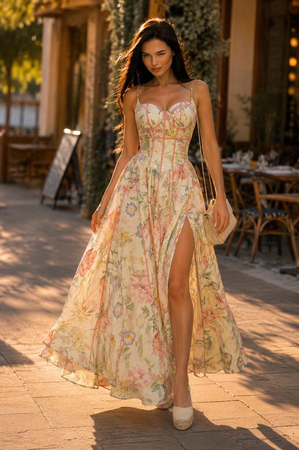 Robe longue été bohème