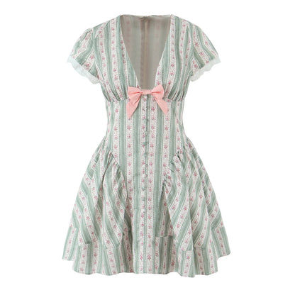 Robe bohème chic courte