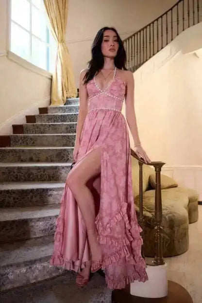 Robe de mariage verte