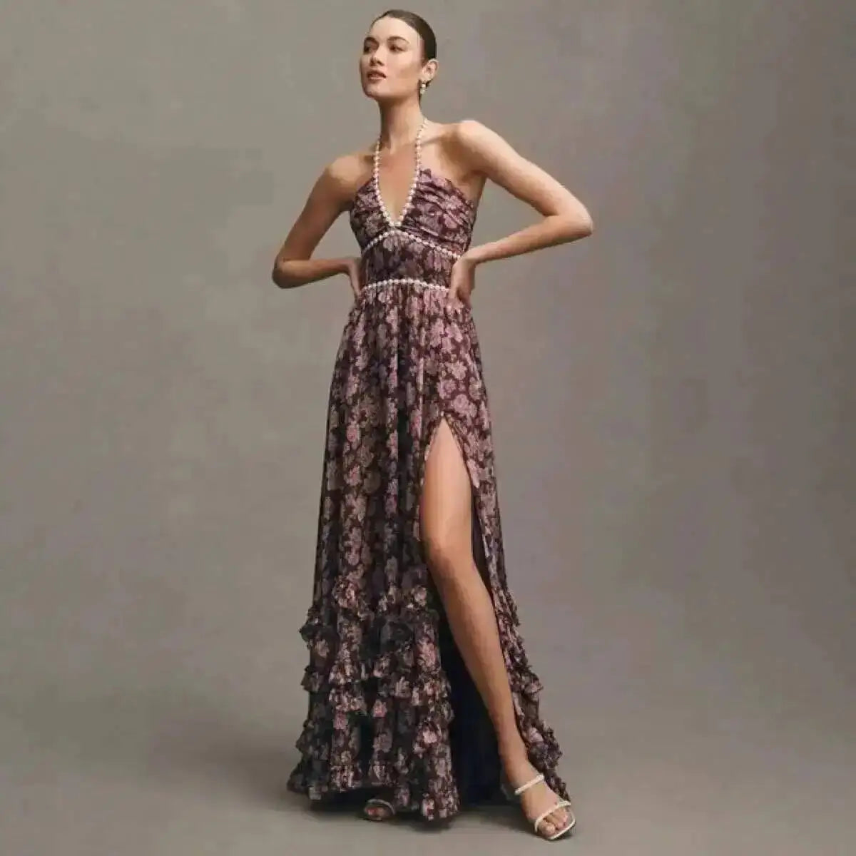 Robe de mariage verte
