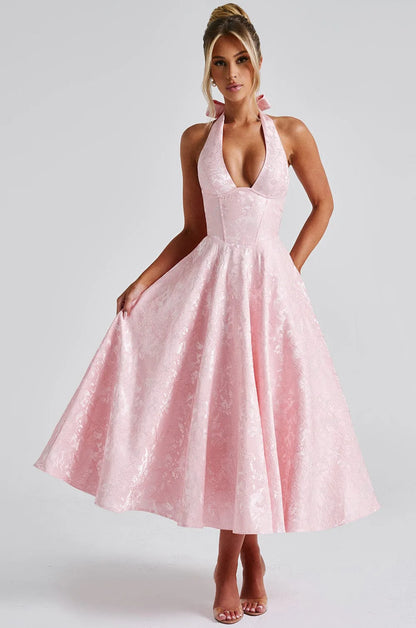 Robe mi-longue mariage