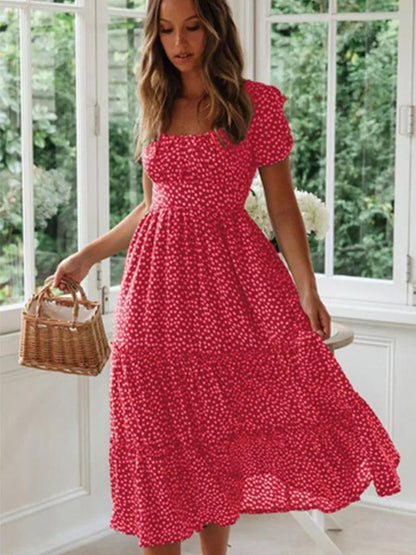 Robe longue femme été bohème