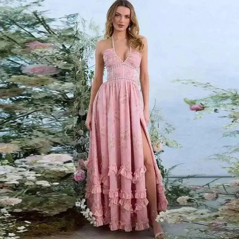 Robe de mariage verte