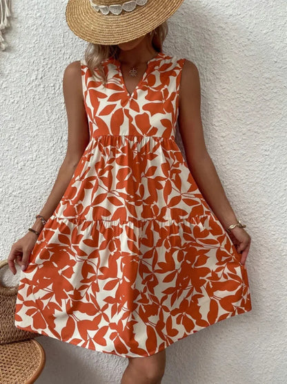 Robe champêtre verte