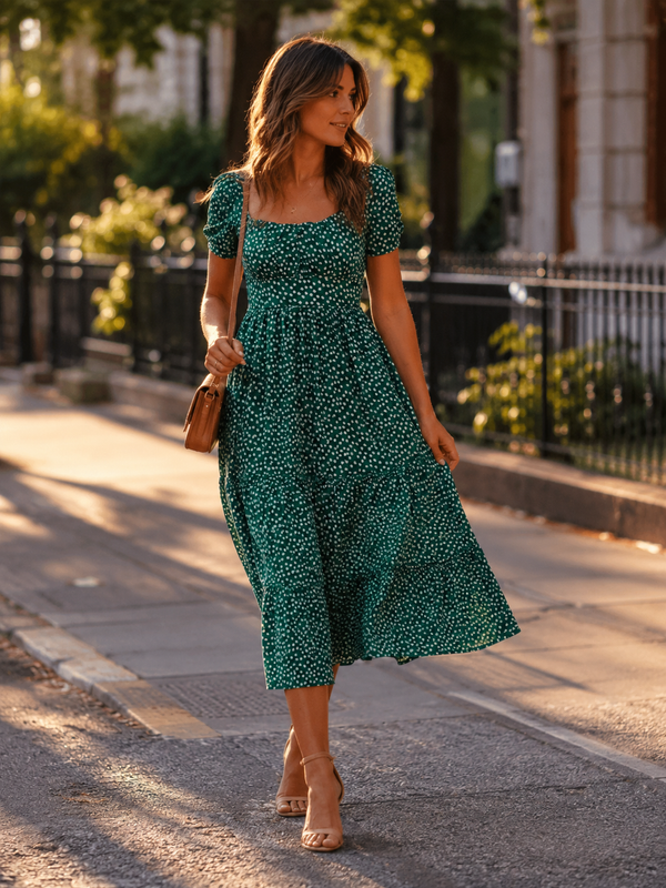 Robe longue femme été bohème